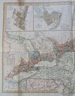 Eastern Canada British Possessions Montreal 1848 Rare Large Map W  City Plans