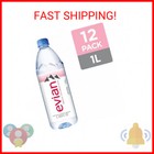 Evian Natural Spring Water  1 L Bottle  12 Pack