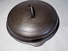 A   Griswold No 8 1098b Cast Iron Lid-restored-flat-museum Grade  A  