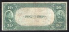 1882  10 Db Citizens National Bank Of Cincinnati  Oh National Currency Ch   2495