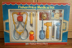 Vintage Fisher Price Medical Kit 1977  936 New In Box Sealed New Old Stock  nos 