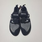 Climb X Rave Granite Grey Strap Kids Rock Climbing Shoes Shoes U s  Size 6 5