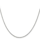 1 6mm Rope Chain Necklace 24 Inch 925 Sterling Silver Italian Solid