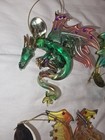 Ashton-drake Dragons Of The Crystal Cave Ornament Lot Of 4
