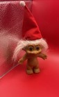 Vintage Russ Troll With Santa Hat 8   
