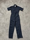 Nwt Dickies Men s Long Sleeve Coverall Size Small Regular  Navy Blue