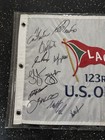 2023 Us Open Golf Flag Signed 18 Winners Rory Bryson Jordan Wyndham 2026 Masters