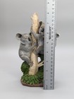 Resin Ceramic Koala Bear Joey Cub Eucalyptus Tree 8  Figurine Statue 2121 2500