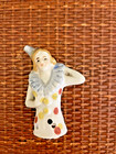 Vintage Pin Cushion Half Doll Party Girl With Hat 3 1 2  Tall Japan