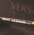Versace Ve2252 10026g Gold Aviator Sunglasses Brown Gradient Lens 63mm Nwot