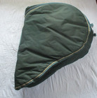 Hunter Green Brookside English Saddle Bag With Quilted Interior 26 x23 1 2 