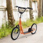 Youth Scooter Kick Scooter W  Adjustable Handlebar  Orange