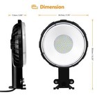 2pack 100w Led Barn Yard Street Outdoor Security Light Dusk To Dawn Flood Light