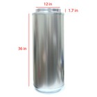 12  X 36  Inline Fan Duct Silencer Muffler Noise Reducer Dampener Vent Blower