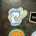 Dutch Bros Coffee Rare Employee Exclusive Set Of 4 Stickers