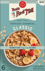 Lot Of 2  Bob s Red Mill Whole Grain Instant Oatmeal Classic  6 Packets Ea  Gf