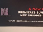 1999 The Sopranos Original Television Poster Linen 27x40 Teaser James Gandolfini