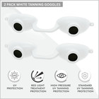 Flex Uv Eye Protection  Fda Compliant Tanning Bed Goggles  Red Light Therapy Gla