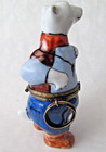 Peint Main Limoges Trinket - Polar Cowboy