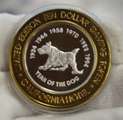 Boyd s yot Dog Las Vegas   Nv  Casino  10 Gaming Token  999  Silver Strike 
