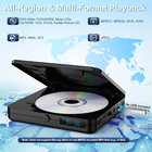 Mini Dvd Player With Remote Control - All Region Free 1080p Hd Small Compact Cd