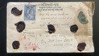 Vintage 1960s Nepal Registered Covers     King Mahendra Stamps  Wax Seals   Postal