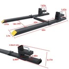 4000lbs 60   Tractor Pallet Fork Clamp On Skid Steer Loader Bucket Attach