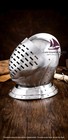 Zain Medieval Perforated Close Helmet 18 Gauge Steel Knight Armor For Sca   Larp
