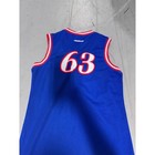 Reebok Philadelphia 76ers Nba Jersey Blue Mesh Number 63