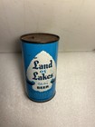 Pilsen Brewing Land Of Lakes Pale Dry 12 Oz  Flat Top Steel Beer Can  Illinois