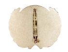 New Un United Nations Metal Beret Cap Metal Pin Badge Gold
