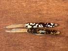 Vintage Czecho Slovakia Pen Knife Ear Snuff Spoon Pocketknife Toy Premium Prizes