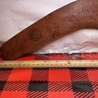 Australian Aboriginal Handcrafted Mulga Wood Vintage Boomerang 16   