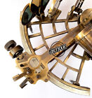 Antique Brass Working Sextant Marine Collectible Vintage Nautical Ship boat Gift