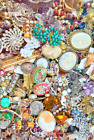 3 lbs Unsearched Huge Lot Jewelry Vintage Retro Mod Junk Craft Wear Tangled In