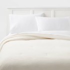 Corduroy Plush Comforter Light - Room Essentials
