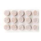 Scotch Felt Bumpers  3 8 In  Diameter   90-pack  beige 