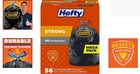 Reliable 30 Gallon Black Trash Bags - Puncture   Leak Resistant  56 Bags