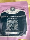 Vital Source Nutrition - Premium Feminine Balance Gummies 60 Count Bb 07 01 2027