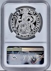 2017 Lion Dollar Royal Dutch Mint 1 Oz Silver Coin Ngc Ms 70 999 The New World