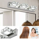 Modern Bathroom Led Crystal Mirror Light Wall Lamp Fixture Toilet Vanity Lamps