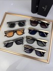 Hublot 034 Square Sunglasses Unisex Black Acetate Luxury Designer Eyewear