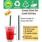 Disposable Clear Plastic Cups With Lids And Straws 12 Oz Cold Drink Coffee Cups