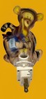 Disney Christmas Tigger W Gift Plug In  Acrylic Night Light Glitter