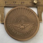 Medallic Art Co  National Wildlife Federation Greater Prairie Chicken Coin Medal