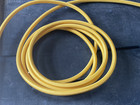 Yellow Cotton Cloth Covered 2-wire Round Cord 18ga Vintage Industrial Lamp Cord