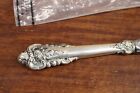 1 Wallace Grande Baroque Sterling Silver 9  Hh Dinner Knife No Monogram