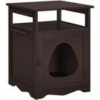 Indoor Cat Litter Box Hidden Cat Furniture Washroom Pet House Nightstand Cabinet