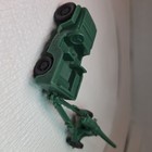 Vintage Marx Toys Navarone Playset U s  Jeep   Cannon Usa Blue Green  3412
