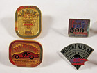 Vintage Collectible Lot Of 8 Pins  Racing  Indy 500  Nascar  Badge  Lapel Pins 
